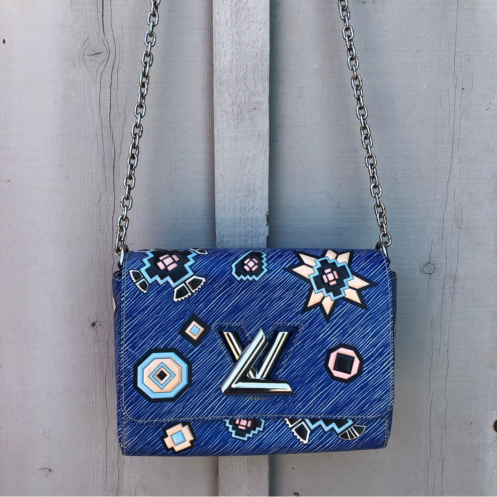 Louis Vuitton Twist Handbag Limited Edition Azteque Epi Leather MM